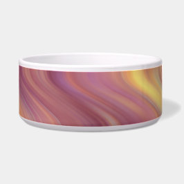 Exotische Plumeria Wavy Textur Napf