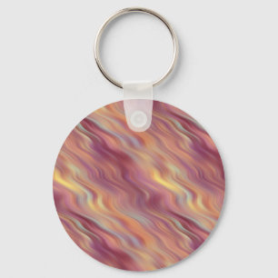 Exotische Plumeria Wavy Textur Schlüsselanhänger