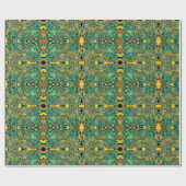 exotische Rebe oder Sari wie Entwurf sieht wie Geschenkpapier (Flach)