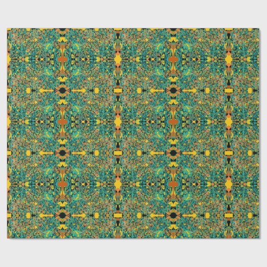 exotische Rebe oder Sari wie Entwurf sieht wie Geschenkpapier (Flach)