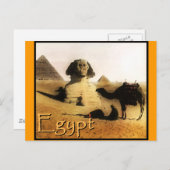 Exotische Reiseziele: Ägypten Postkarte (Vorne/Hinten)