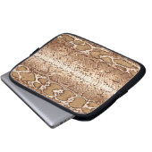 Exotische Schlangen-Haut #2 Laptopschutzhülle (Vorne Knopf)