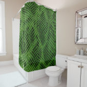 Exotische Schlangenhaut Hintergrund Duschvorhang (Beispiel)