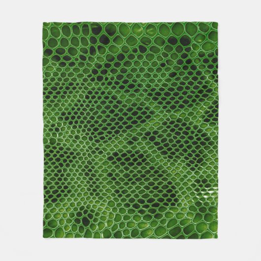Exotische Schlangenhaut Hintergrund Fleecedecke (Vorderseite)