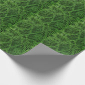 Exotische Schlangenhaut Hintergrund Geschenkpapier (Ecke)