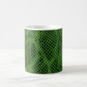 Exotische Schlangenhaut Hintergrund Kaffeetasse (Mittel)