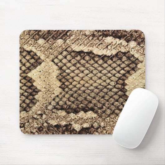 Exotische Schlangenhautmuster aus Tiermustern, mod Mousepad (Mit Mouse)