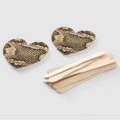 Exotische Schlangenhautmuster - moderne Muster Fächer (Non-assembled)