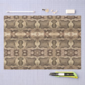 Exotische Schlangenhautmuster Seidenpapier (Handwerk)