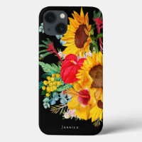Exotische Sommer-tropische Wildblumen