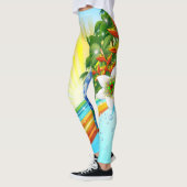 Exotische Sommerferien Leggings (Links)
