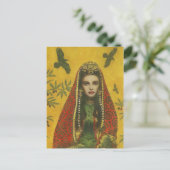 Exotische Sorcera Postkarte (Stehend Vorderseite)