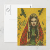Exotische Sorcera Postkarte (Vorne/Hinten)