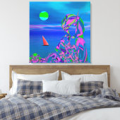 Exotische Träume Leinwanddruck (Insitu (Schlafzimmer))