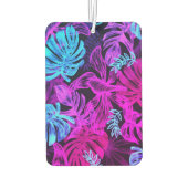 exotische tropische Blätter aus Palmen Autolufterfrischer (Rückseite)