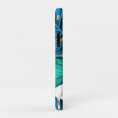 exotische tropische Blätter aus Palmen Case-Mate iPhone Hülle (Hinten/Rechts)