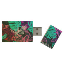 exotische tropische Blätter aus Palmen