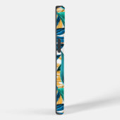 Exotische tropische Blätter Case-Mate iPhone Hülle (Rückseite / Rechts)