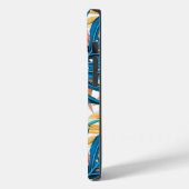 Exotische tropische Blätter Case-Mate iPhone Hülle (Rückseite / Links)