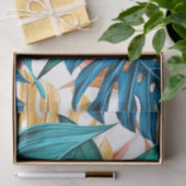 Exotische tropische Blätter drucken Seidenpapier (Geschenk)