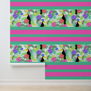 Exotische tropische Blume Tapete