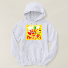 Exotische tropische Früchte Malerei. Jetzt kaufen Hoodie