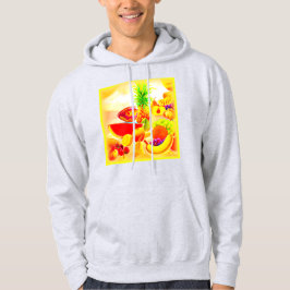 Exotische tropische Früchte Malerei. Jetzt kaufen Hoodie