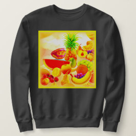 Exotische tropische Früchte Malerei. Jetzt kaufen Sweatshirt