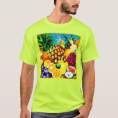 Exotische tropische Früchte Malerei. Jetzt kaufen T-Shirt (Vorderseite)