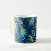Exotische tropische 🌿 kaffeetasse (Vorderseite Links)