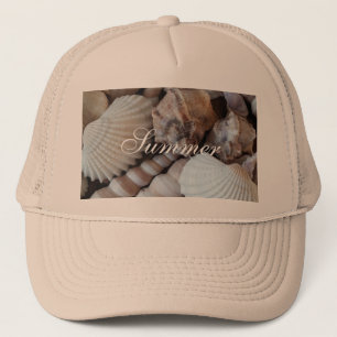 Exotische tropische Sommer-Muscheln Fotografie Truckerkappe