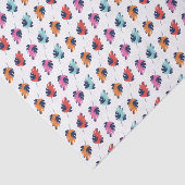 Exotische tropische Sommerpalmen Blätter Muster Seidenpapier (Ausschnitt)