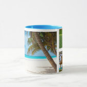 Exotische Urlaubsfotografie Kaffeekorb Tasse (Zentrum)