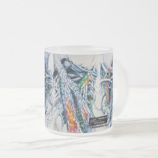 Exotische Verwicklungen I & II Bäume und Wurzeln a Mattglastasse (VorderseiteRechts)