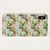Exotische Vögel auf Spitze Case-Mate iPhone Hülle (Rückseite (Horizontal))