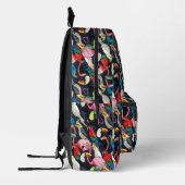 Exotische Vögel Bedruckter Rucksack (Links)