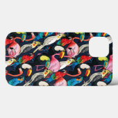 Exotische Vögel Case-Mate iPhone Hülle (Rückseite (Horizontal))