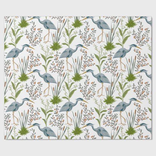 Exotische Vögel Geschenkpapier (Flach)