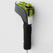 Exotische Vögel Golf Headcover (angewinkelt)