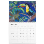 Exotische Vögel Kalender (Mär 2027)