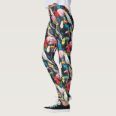 Exotische Vögel Leggings (Links)