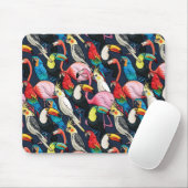Exotische Vögel Mousepad (Mit Mouse)