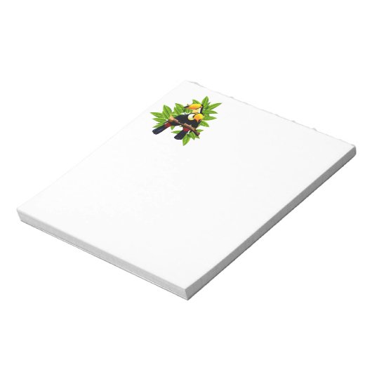 Exotische Vögel Notizblock (Rotiert)