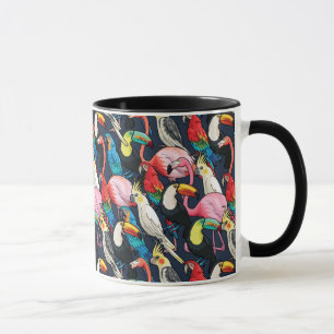 Exotische Vögel Tasse