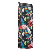 Exotische Vögel Thermosbecher (Nach rechts gedreht)
