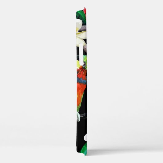 exotische Vögel und wunderschöne Blume Case-Mate iPhone Hülle (Rückseite / Rechts)