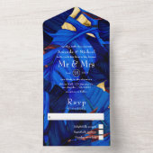 Exotische Wälder All In One Einladung (Innen Boden)