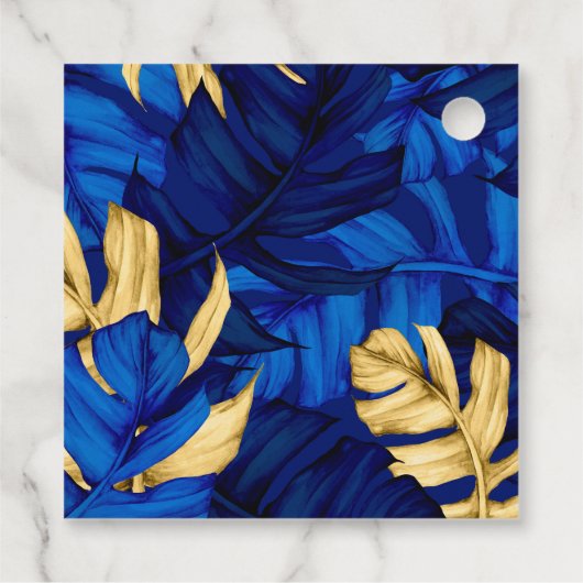 Exotische Wälder Geschenkanhänger (Rückseite)