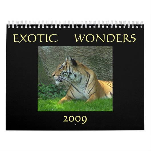 Exotische Wunder 2009 Kalender (Titelbild)