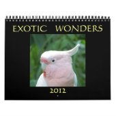 Exotische Wunder 2012 Kalender (Titelbild)
